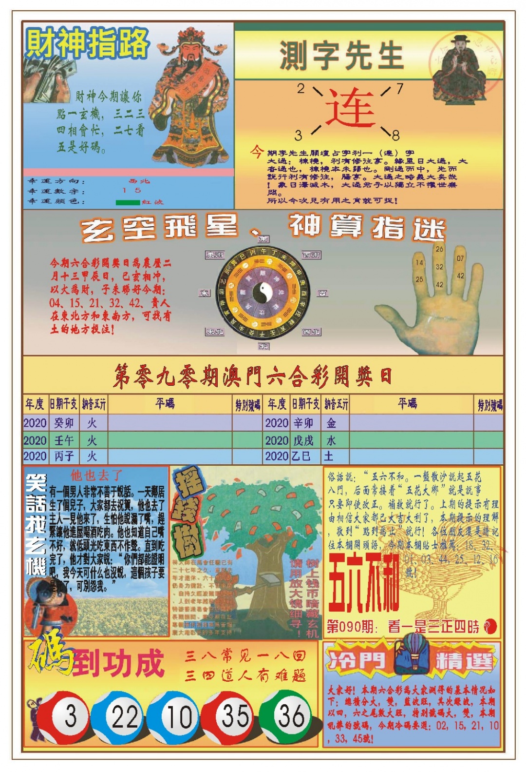 090期(新版)四柱预测B[图]